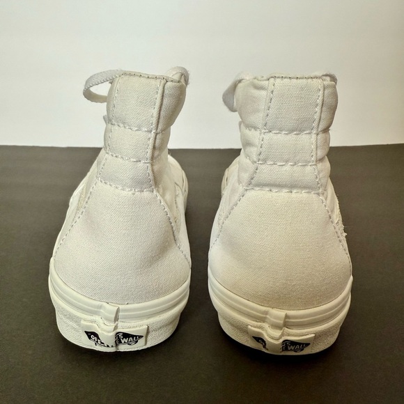 Vans White High-Top Sneakers women 7.5 - Picture 7 of 12